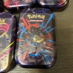 Pokemon MEGA HEROES Mini Tins Factory Sealed/ New Lot (5) - Image 2