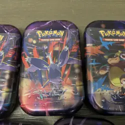 Pokemon MEGA HEROES Mini Tins Factory Sealed/ New Lot (5) - Image 5