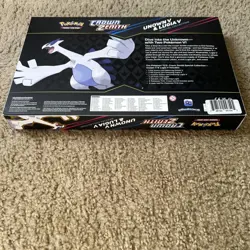 Lugia V Pokemon TCG Sealed Crown Zenith Special Collection Box Unown V + 5 Packs - Image 4