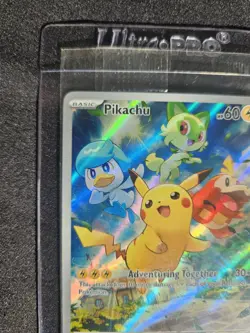Pikachu #27 SEALED Pokemon TCG Black Star Promo Near Mint Paldea Evolved ETB 027 - Image 2