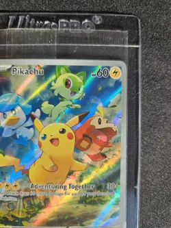 Pikachu #27 SEALED Pokemon TCG Black Star Promo Near Mint Paldea Evolved ETB 027 - Image 3
