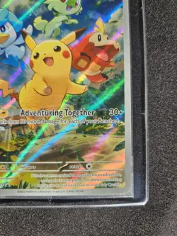 Pikachu #27 SEALED Pokemon TCG Black Star Promo Near Mint Paldea Evolved ETB 027 - Image 5
