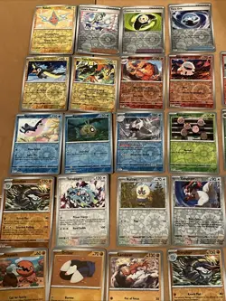 Pokemon Surging Sparks bulk lot Commons, Reverse Holos, Holos - Image 5