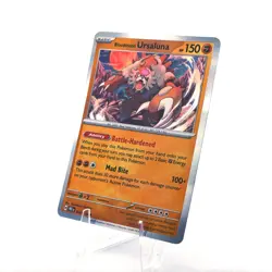 Pokemon SV: Prismatic Evolutions Bloodmoon Ursaluna 054/131 Holo NM Rare - Image 2