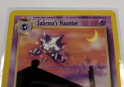 Sabrina's Haunter - 55/132 [Gym Challenge] Pokemon TCG - Vintage -NM. - Image 3