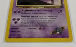 Sabrina's Haunter - 55/132 [Gym Challenge] Pokemon TCG - Vintage -NM. - Image 4