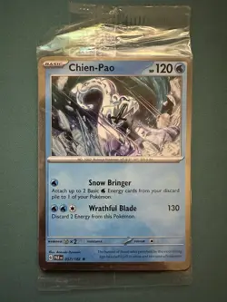 Chien-Pao 057/182 Cosmos Holo - Paradox Rift Promo Sealed - Pokemon TCG - Image 1