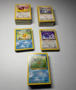 300+ Pokemon WOTC Bulk Lot! Base Set, Base Set 2, Jungle, Fossil, Team Rocket! - Image 4