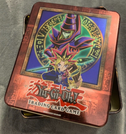 *EMPTY* Dark Magician Yami Yugi 2003 VERY RARE Original Collector’s Tin Vintage - Image 1