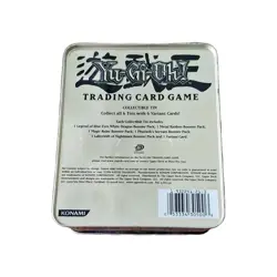 2003 Yu-Gi-Oh Blue Eyes White Dragon Collectible Tin Only Collectors 1996 53334305006 - Image 2