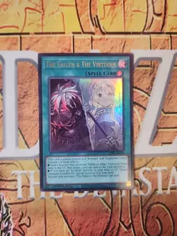 The Fallen & The Virtuous CH01-EN019 Ultra Rare 1st Edition NM Yugioh - Image 1