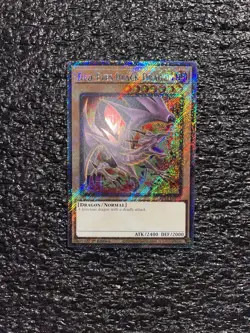 Yugioh! Red-Eyes Black Dragon 8th Art RA04-EN109 Platinum Secret Rare 1st NM - Image 1