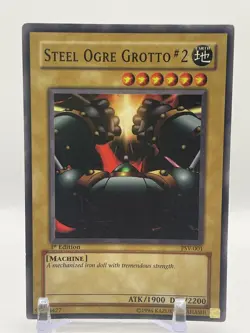 Yu-Gi-Oh! TCG Steel Ogre Grotto #2 Pharaoh's Servant PSV-001 1st Edition Common - Image 1