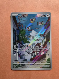 Pokemon TCG Chatot Full Art Holo Card 181/162 Temporal Forces - Image 1