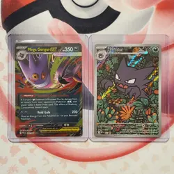 Haunter 027 Promo + Mega Gengar ex 056/094 - Box Fresh - Pokemon Card Lot #875 - Image 1