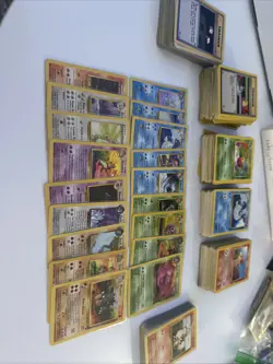Huge Collection Bulk Lot of 500+ Pokemon Cards Mixed WOTC LP - MP - Image 1