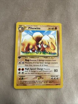 Piloswine 1st Edition Neo Revelation Pokemon Card TCG 36/64 NM - Image 1