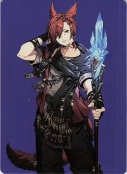 G'raha Tia, Scion Reborn Art Card () S Art Series: FINAL FANTASY 51 NM Normal MT - Image 1