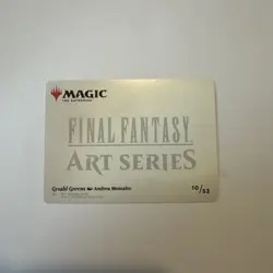 MTG - Gysahl Greens Art Card #10 - Art Series: FINAL FANTASY - Image 2