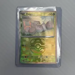 Pokemon TCG Prismatic Evolutions Exeggcute Card 001/131 Master Ball NM - Image 1