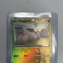 Pokemon TCG Prismatic Evolutions Exeggcute Card 001/131 Master Ball NM - Image 2