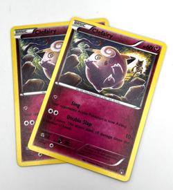 Clefairy 81/122 2x Pokemon Card 2016 XY BreakPoint LP x2 - Image 1