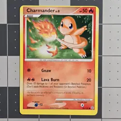 Charmander OC Miscut Error Great Encounters DP Pokemon Card 82/132 - Image 3