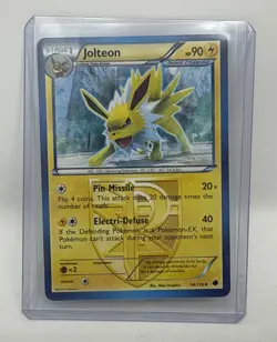 Jolteon 34/116 Uncommon Regular Plasma Freeze Pokemon Tcg Card - Image 1