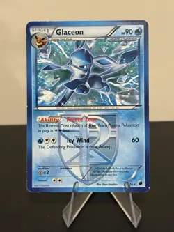 Pokemon TCG Glaceon Plasma Freeze 23/116 Regular Rare Card - Image 1