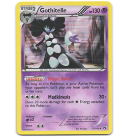 Pokemon 2013 Moderate Play Gothitelle 72/113 Legendary Treasures Holo Card - Image 1