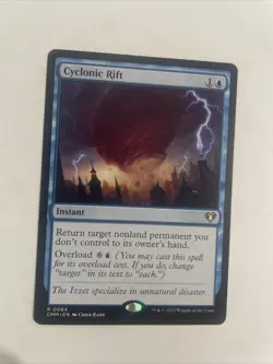 MTG Cyclonic Rift Commander Masters Regular #84 - Image 1