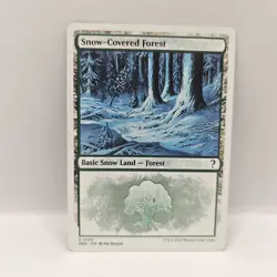 Snow-Covered Forest (White Border) Mystery Booster 2 Regular - Image 1