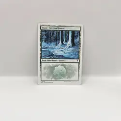 Snow-Covered Forest (White Border) Mystery Booster 2 Regular - Image 2