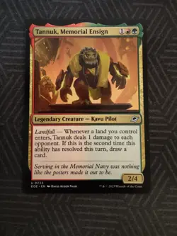 mtg tannuk, memorial ensign edge of eternities - Image 1
