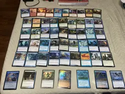 MTG Merfolk /Sea Creature Magic The Gathering Theme Lot+ Bonuses ! - Image 1