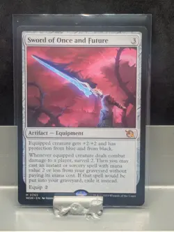 Sword of Once And Future X1 LP March of the Machine MTG - Image 1
