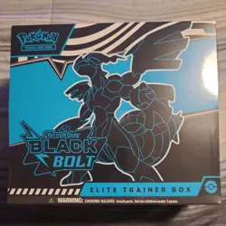 Pokemon TCG Scarlet & Violet: Black Bolt - Elite Trainer Box ETB -New and SEALED - Image 1