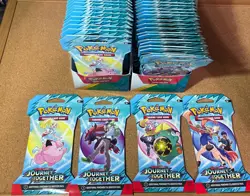 Pokemon TCG Scarlet & Violet Journey Together Sleeved Booster Packs lot of 50 - Image 4
