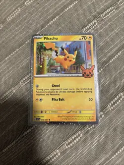 Pokemon 2024 Trick Or Trade Pikachu - 018/091, Mint Condition - Image 1