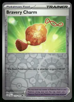 2023 Scarlet & Violet Series - Paldea Evolved Bravery Charm Uncommon #173 - Image 1