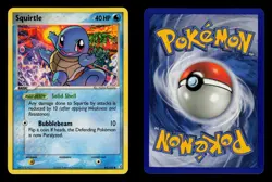 Squirtle 64/100 - NM - Crystal Guardians, EX Pokemon - Image 3