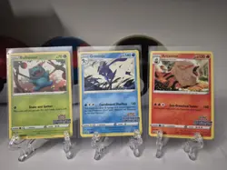 Pokemon Illustration Contest 2022 Set of 3 Bulbasaur Arcanine Greninja English - Image 1
