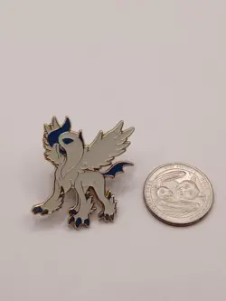 Pokemon Mega Absol Stamped Official Metal Pin 2015 - Image 3