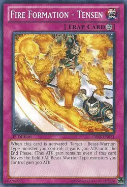 Fire Formation - Tensen - CBLZ-EN071 - Common - Unlimited Edition - Lightly Play - Image 1