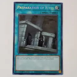 Preparation of Rites - RA02-EN056 - Secret Rare - NM - 1st ed - Yugioh - Image 1