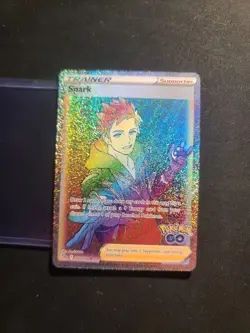 Pokemon Go Spark Secret Rainbow Rare Holo Card 085/078 TCG - Image 1