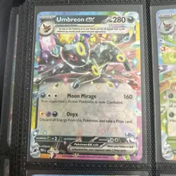 Pokemon TCG Prismatic Evolutions Umbreon EX Double Rare Holo Card 060/131 - Image 1