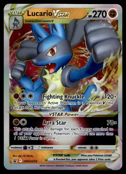 Lucario VSTAR SWSH214 SWSH: Sword & Shield Promo Cards Pokemon - Image 1
