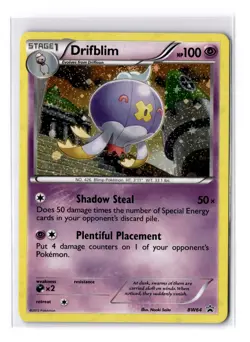 Drifblim - BW64 Black & White Black Star Promo Card Holo - LP - POKEMON TCG - Image 1