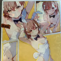 Love of Picking Stars SSR Card - Goddess Story - Bunny Girl - Misaka Anime Foil - Image 3